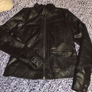 Leather jacket